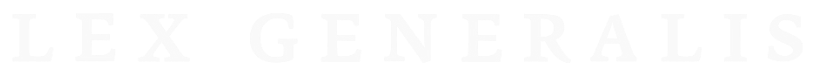 Lex Generalis Logo